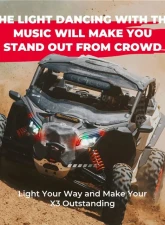 Kemimoto RGB Fang Lights / Signature Light Assembly Can-Am Maverick X3 / MAX                                     - B0803-00202CL - Image 5