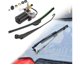 Kemimoto 12V Electric Windshield Wiper Kit 16