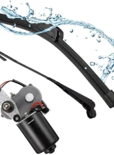 Kemimoto 12V Electric Windshield Wiper Kit 16" UTV Polaris RZR / Ranger | Can-Am                                     - B1201-00901 - Image 8