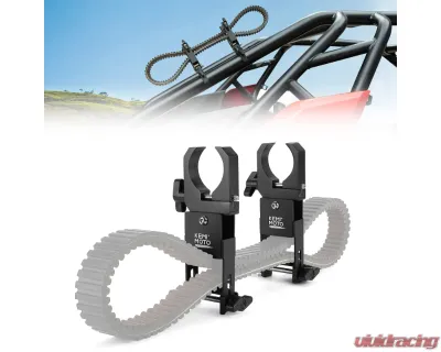 Kemimoto Drive Belt Mount1.5"-2" Roll Bars UTV Universal - B1201-03301BK