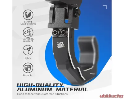 Kemimoto Roll Cage Helmet Hooks 1.6"-2" Roll Bar Polaris RZR Ranger / Can Am X3 / Kawasaki Teryx - B1201-04101BK