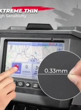 Kemimoto Tempered Glass Screen Protector Polaris / 7" Ride Command Touchscreen                                     - B1201-07801CL - Image 2