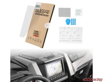 Kemimoto Tempered Glass Screen Protector Polaris / 7" Ride Command Touchscreen - B1201-07801CL