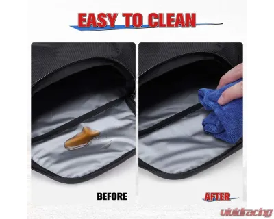 Kemimoto Upgraded 1680D Snowmobile Under Seat BagPolaris Indy 550 600 800 RMK 800 Pro RMK 600 Dragon 800 - B1303-00301BK