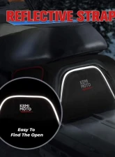 Kemimoto Upgraded 1680D Snowmobile Under Seat BagPolaris Indy 550 600 800 RMK 800 Pro RMK 600 Dragon 800                                     - B1303-00301BK - Image 6