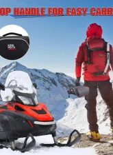 Kemimoto Upgraded 1680D Snowmobile Under Seat BagPolaris Indy 550 600 800 RMK 800 Pro RMK 600 Dragon 800                                     - B1303-00301BK - Image 7