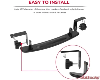 Kemimoto Golf Cart 16.5" Panoramic Rear View Mirror Club Car / EZGO / Drive - B1406-00801