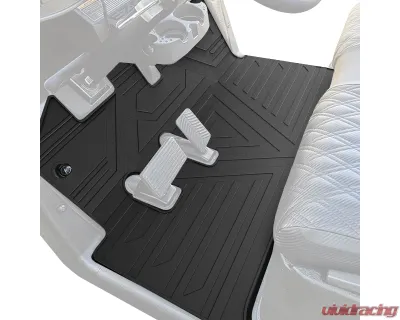 Kemimoto Golf Cart Mat Full Coverage Floor Liner Black EZGO RXV - B1406-01901BK