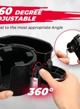 Kemimoto Golf Cart 2-in-1 Cup Holder Universal                                     - B1406-02002 - Image 3