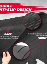 Kemimoto Golf Cart Floor Mat Full Coverage UMAX Rally / Drive 2 Models 2017-2023                                     - B1406-02401BK - Image 5