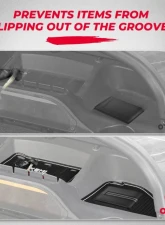 Kemimoto Golf Cart Dash Liner Mats w/ Club Car 2004-2023                                     - B1406-02701BK - Image 3