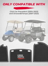Kemimoto Golf Cart Dash Liner Mats w/ Club Car 2004-2023                                     - B1406-02701BK - Image 6