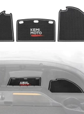 Kemimoto Golf Cart Dash Liner Mats w/ Club Car 2004-2023                                     - B1406-02701BK - Image 9
