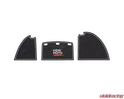 Kemimoto Golf Cart Dash Liner Mats w/ Club Car 2004-2023 - B1406-02701BK