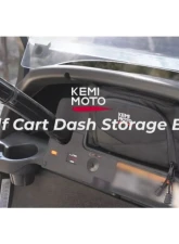 Kemimoto Golf Cart Floor Mat Full Coverage Drive2 Models Only | UMAX Rally 2017-2022                                     - B1406-03101BK - Image 2