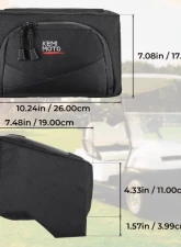 Kemimoto Golf Cart Floor Mat Full Coverage Drive2 Models Only | UMAX Rally 2017-2022                                     - B1406-03101BK - Image 7