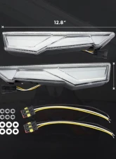 Kemimoto Upper Accent Light Kit Turn Signal Light Polaris Slingshot S / SL / SLR / GT 2PCS                                     - B1501-00201CL - Image 6