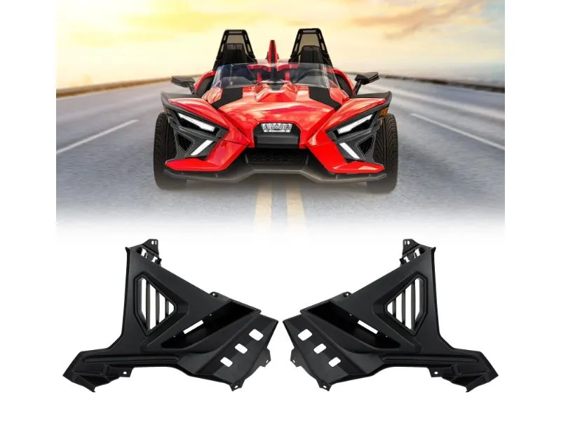 Kemimoto Lower Accent Pannel Kit Polaris Slingshot S / R / SL / SLR / GT - B1501-00301BK