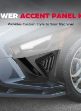 Kemimoto Lower Accent Pannel Kit Polaris Slingshot S / R / SL / SLR / GT                                     - B1501-00301BK - Image 2
