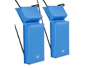 Kemimoto 4pc PVC Boat Fender BumpersJet Ski and Docking w/ Ropes