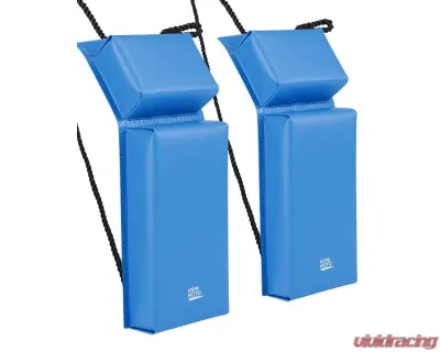 Kemimoto 4pc PVC Boat Fender BumpersJet Ski and Docking w/ Ropes - B1610-00202