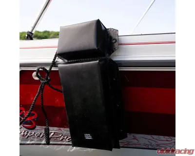 Kemimoto 2pc PVC Boat Bumper Marine Dock FenderStraight-Edge Or Corner - B1610-00701
