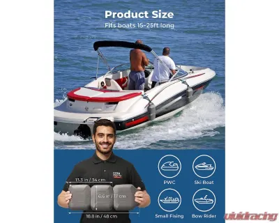 Kemimoto Adjustable Boat Fender Modular Assembly Bumpers - B1610-00802