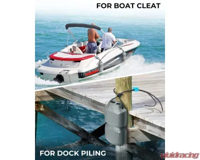 Kemimoto Adjustable Boat Fender Modular Assembly Bumpers - B1610-00802