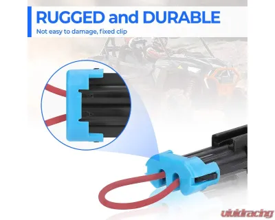 Kemimoto UTV Seat Belt Bypass 2pc - BZH0064-02