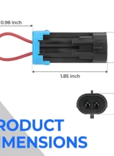 Kemimoto UTV Seat Belt Bypass 2pc                                     - BZH0064-02 - Image 5