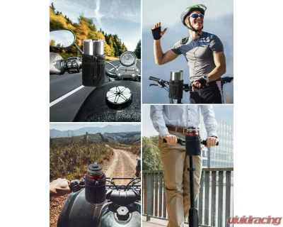 Kemimoto Motorcycle Oxd Fabric Cup Holder - BZH0208-02
