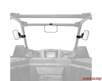 Kemimoto Side | Rear Mirror w/ 1.75" - 2" Roll Bar Cage Polaris RZR / Maverick X3 - BZH0221-02