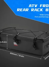 Kemimoto Gear Bag Front / Rear Rack Universal ATV                                     - BZH0225-02 - Image 5