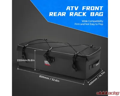 Kemimoto Gear Bag Front / Rear Rack Universal ATV - BZH0225-02