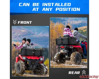 Kemimoto Gear Bag Front / Rear Rack Universal ATV - BZH0225-02