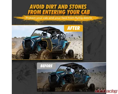 Kemimoto Fender Flare 8.5" Mud Flap Polaris RZR - BZH0227-02