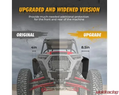 Kemimoto Fender Flare 8.5" Mud Flap Polaris RZR - BZH0227-02
