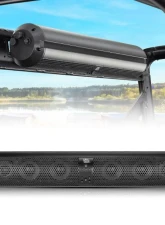 Kemimoto UTV Speakers / 2X Tweeters 4X Subwoofers Waterproof BluetoothAUX Input USB Port 500W 28" Outdoor Marine Soundbars                                     - BZH0236-02 - Image 9