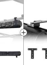 Kemimoto UTV Speakers / 2X Tweeters 4X Subwoofers Waterproof BluetoothAUX Input USB Port 500W 28" Outdoor Marine Soundbars                                     - BZH0236-02 - Image 11