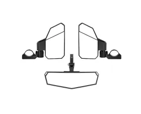 Kemimoto UTV Side Mirrors and Center Mirror1.6