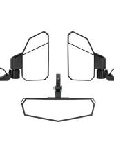Kemimoto UTV Side Mirrors and Center Mirror1.6"-2" Roll Bar                                     - BZH0237-02 - Image 10
