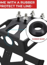 Kemimoto License Plate Bracket Fender Eliminator Honda CBR500R | CB500F                                     - F0302-00501BK - Image 5