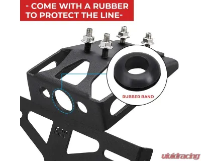 Kemimoto License Plate Bracket Fender Eliminator Honda CBR500R | CB500F - F0302-00501BK