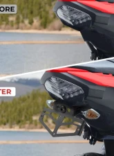 Kemimoto License Plate Bracket Fender Eliminator Honda CBR500R | CB500F                                     - F0302-00501BK - Image 6