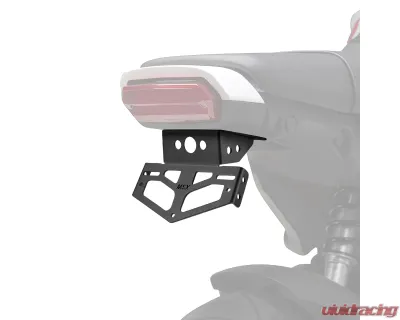 Kemimoto License Plate Bracket Holder Fender Eliminator Kits Honda Grom - F0302-00601BK