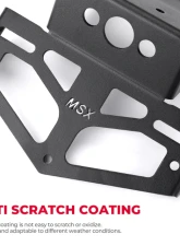 Kemimoto License Plate Bracket Holder Fender Eliminator Kits Honda Grom                                     - F0302-00601BK - Image 5