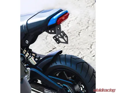 Kemimoto License Plate Bracket Holder Fender Eliminator Kits Honda Grom - F0302-00601BK