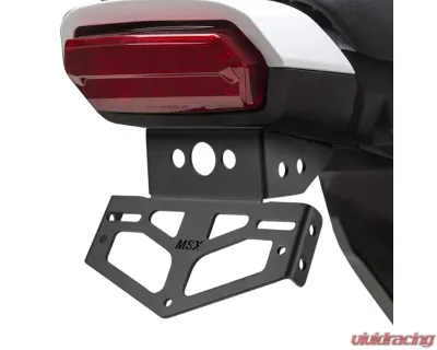 Kemimoto License Plate Bracket Holder Fender Eliminator Kits Honda Grom - F0302-00601BK