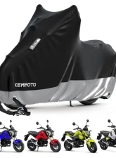 Kemimoto Motorcycles Protective Cover                                     - F0313-00401BK - Image 8
