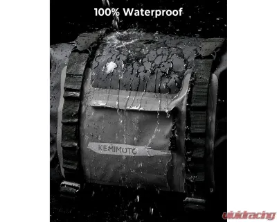 Kemimoto 25L x 2 Motorcycle Waterproof Detachable Saddlebags - F1101-01601GY